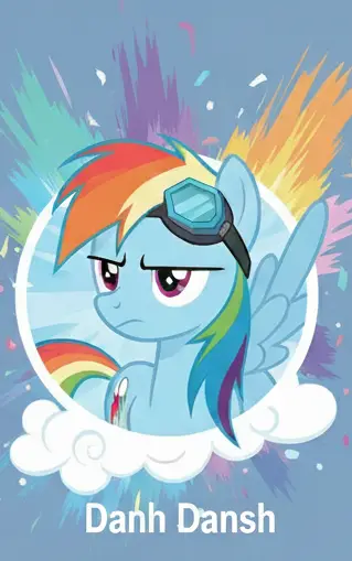 Rainbow Dash portrait